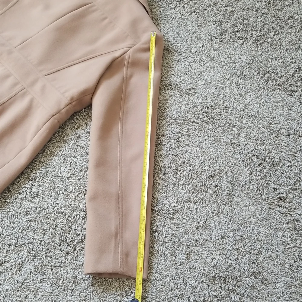 Jessica winter wool coat on camel color - Picture 9 of 9